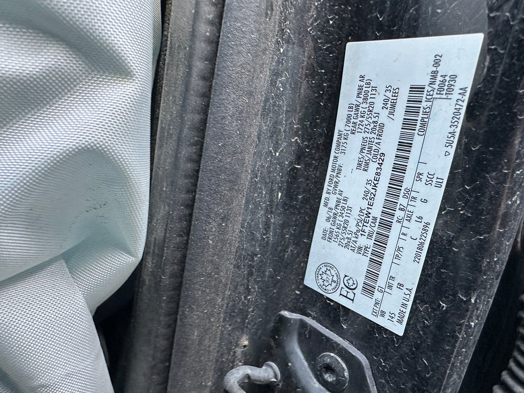 2018 Ford F-150 4x4 5.0 – F2511