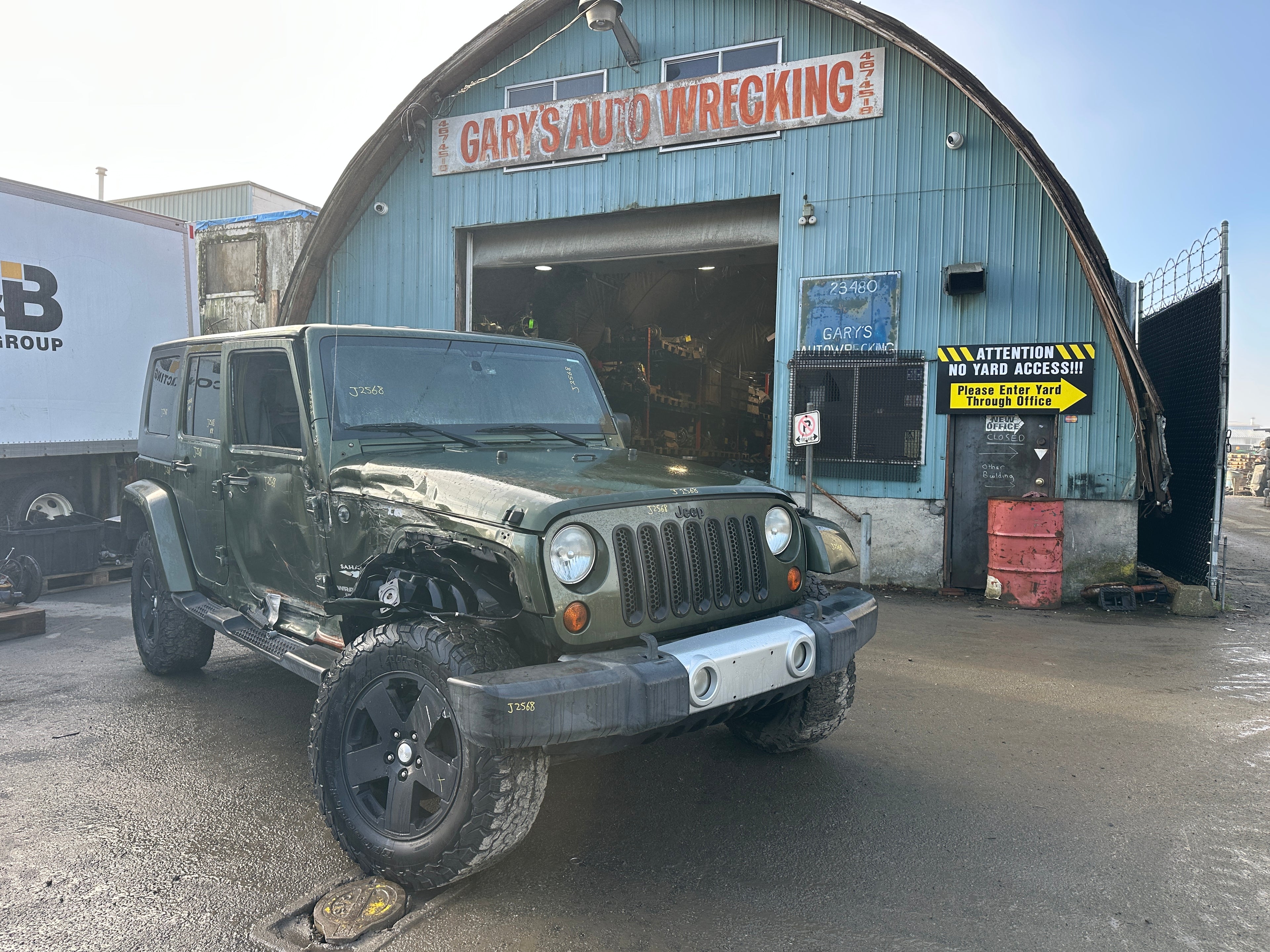 2008 Jeep Wrangler JK Unlimited Sahara 3.8 – J2568