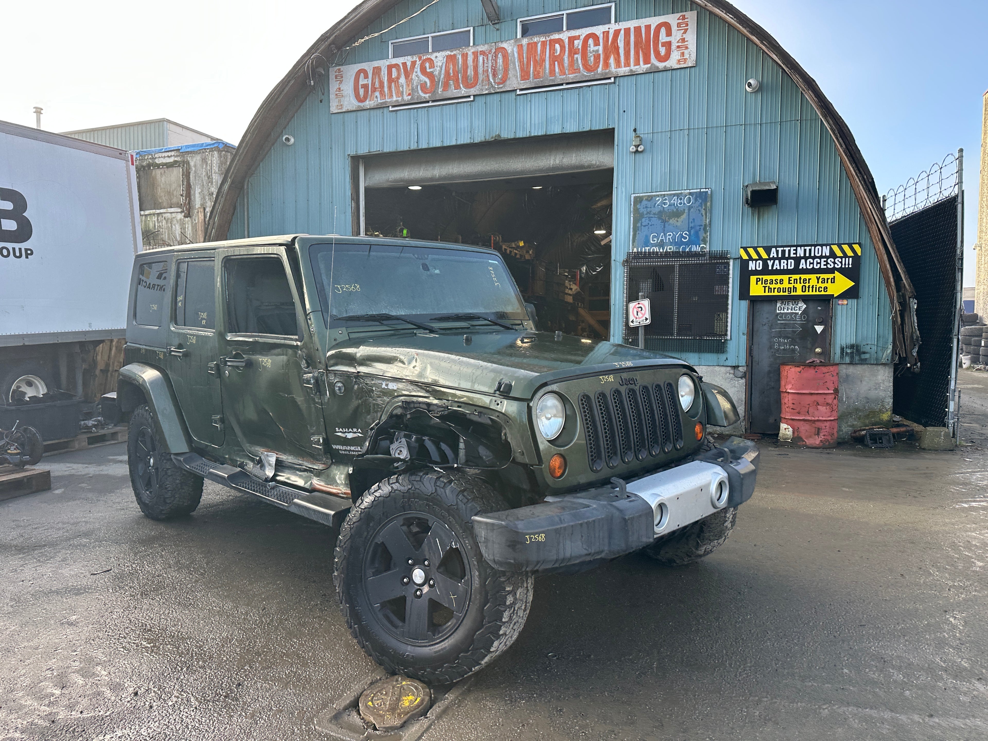 2008 Jeep Wrangler JK Unlimited Sahara 3.8 – J2568