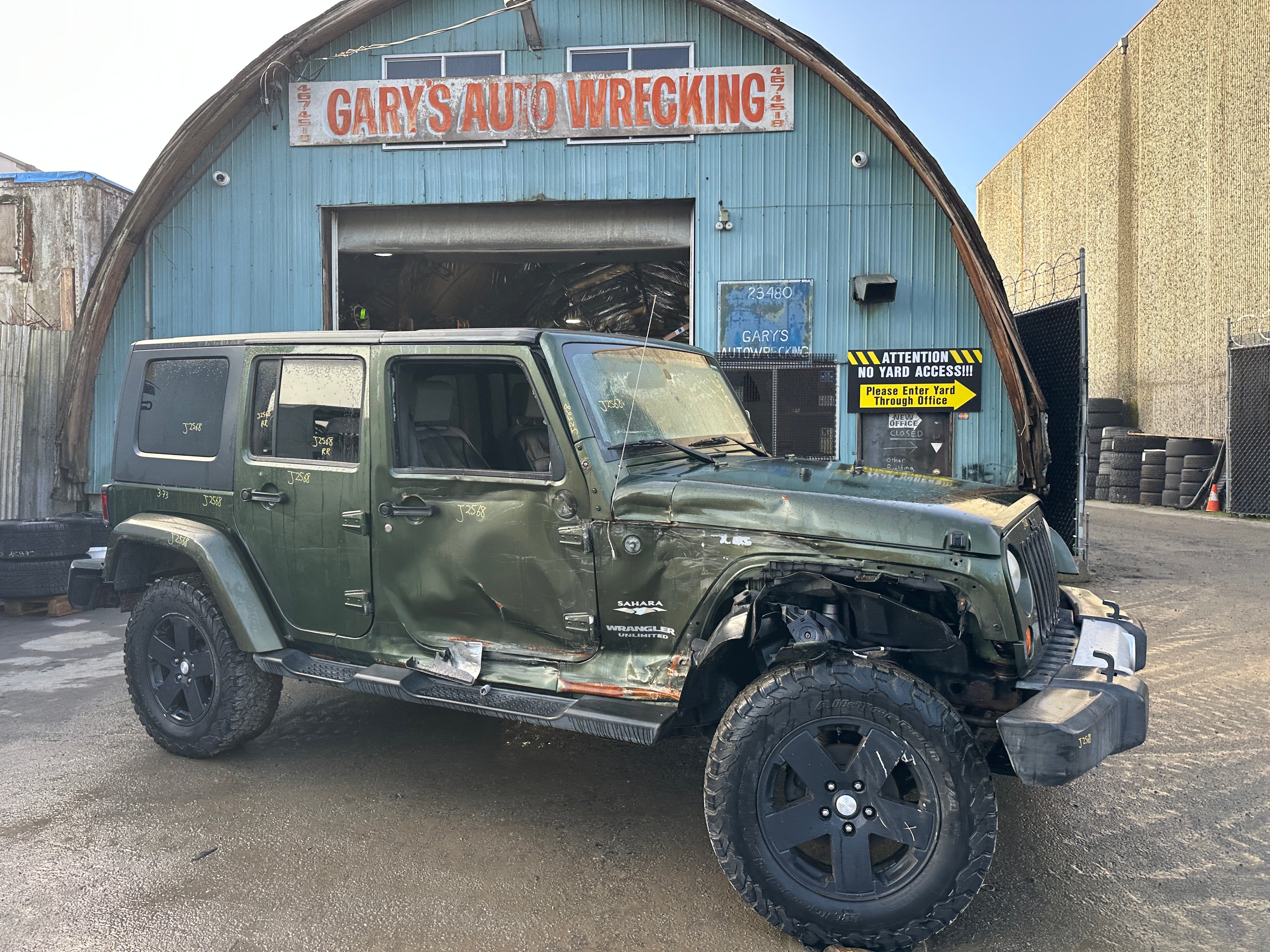 2008 Jeep Wrangler JK Unlimited Sahara 3.8 – J2568