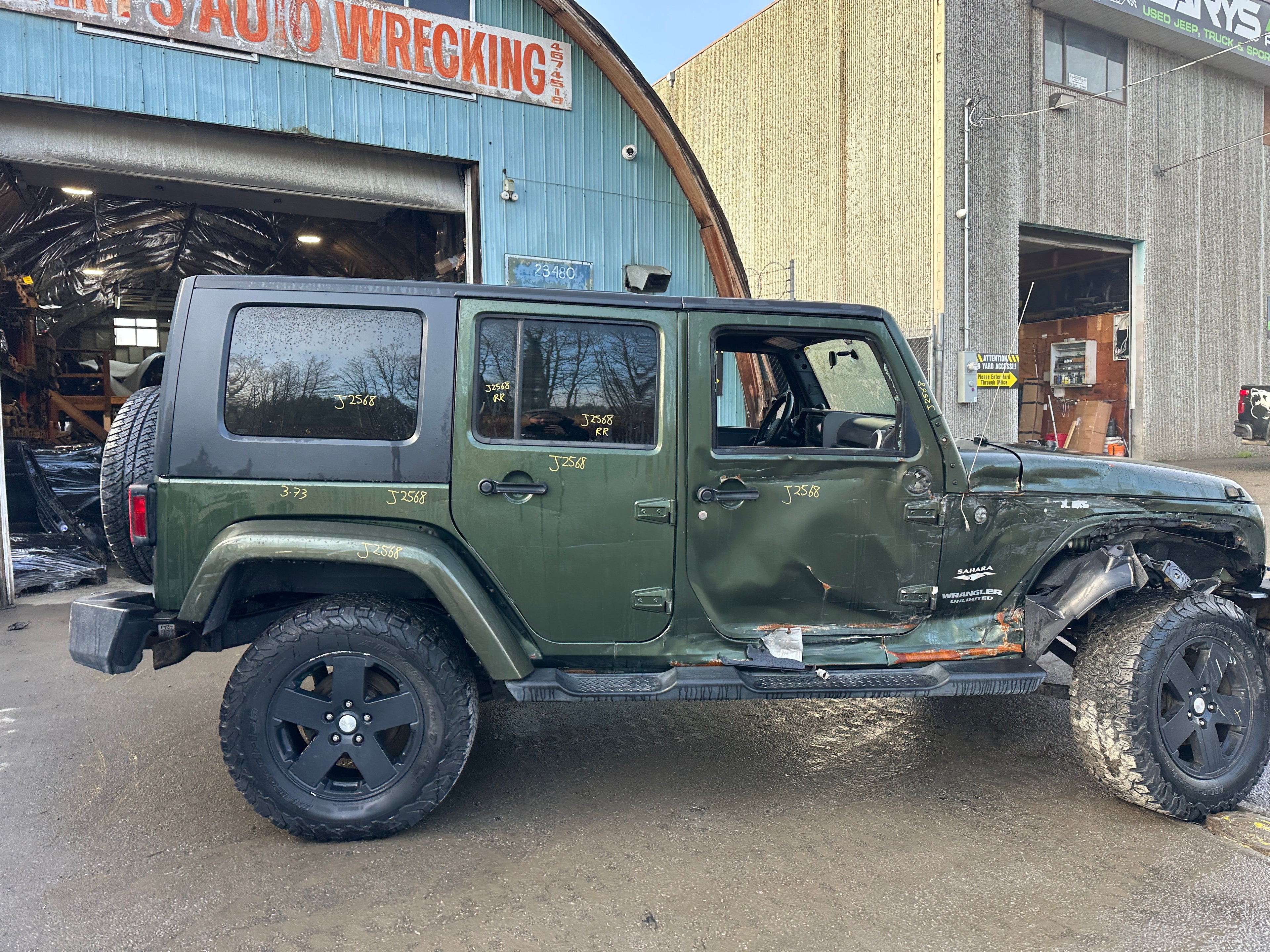 2008 Jeep Wrangler JK Unlimited Sahara 3.8 – J2568