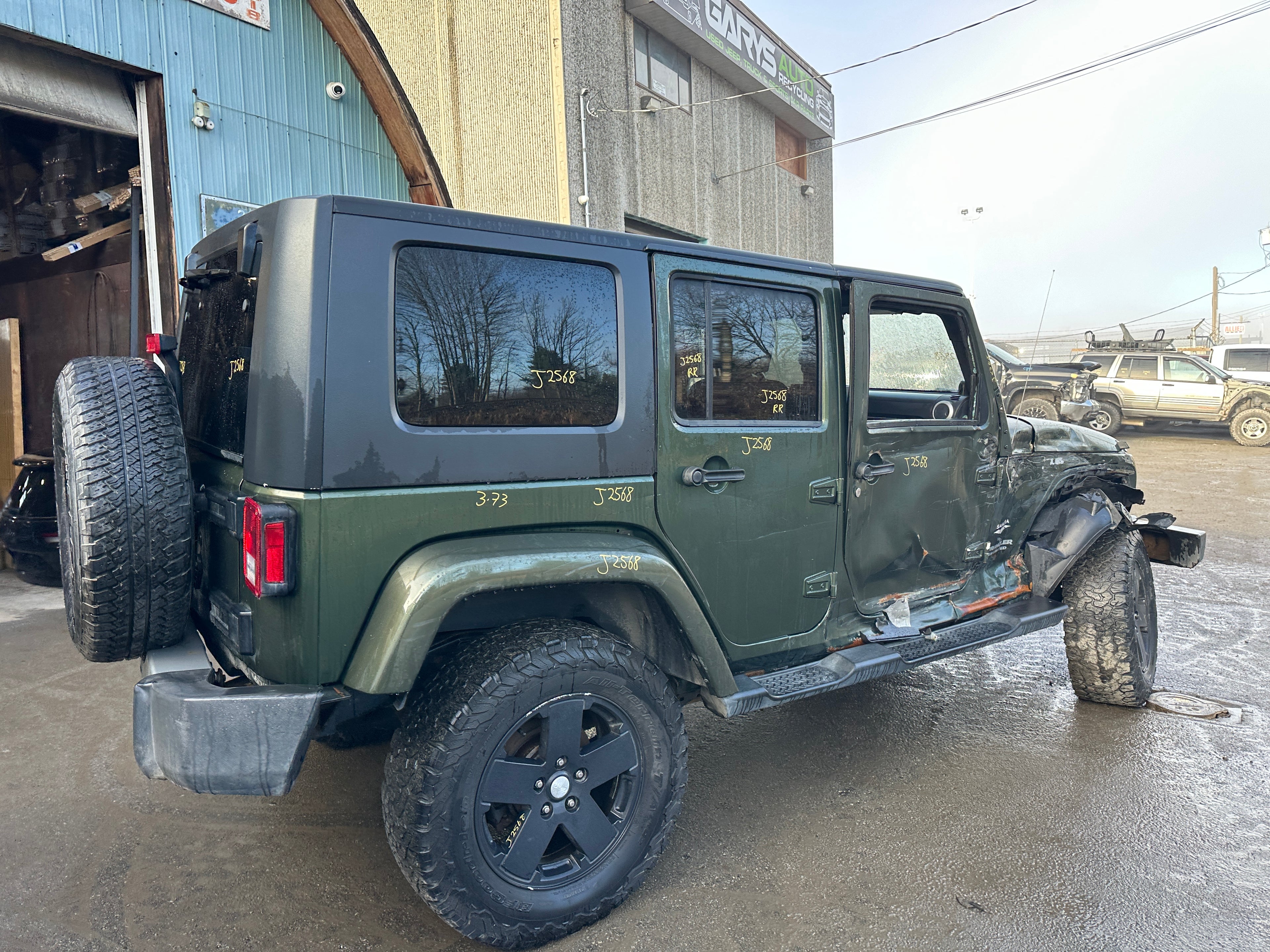 2008 Jeep Wrangler JK Unlimited Sahara 3.8 – J2568