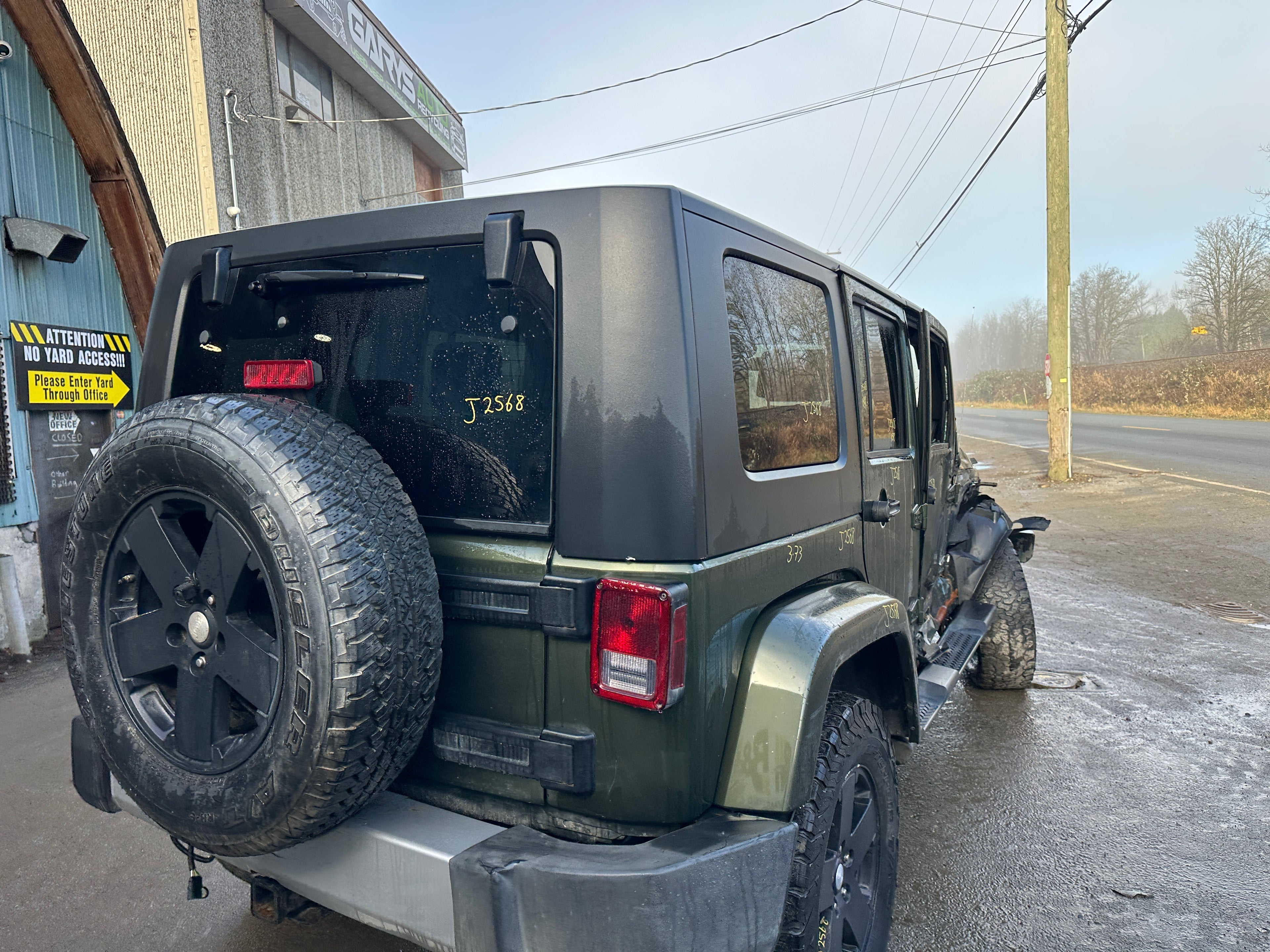 2008 Jeep Wrangler JK Unlimited Sahara 3.8 – J2568