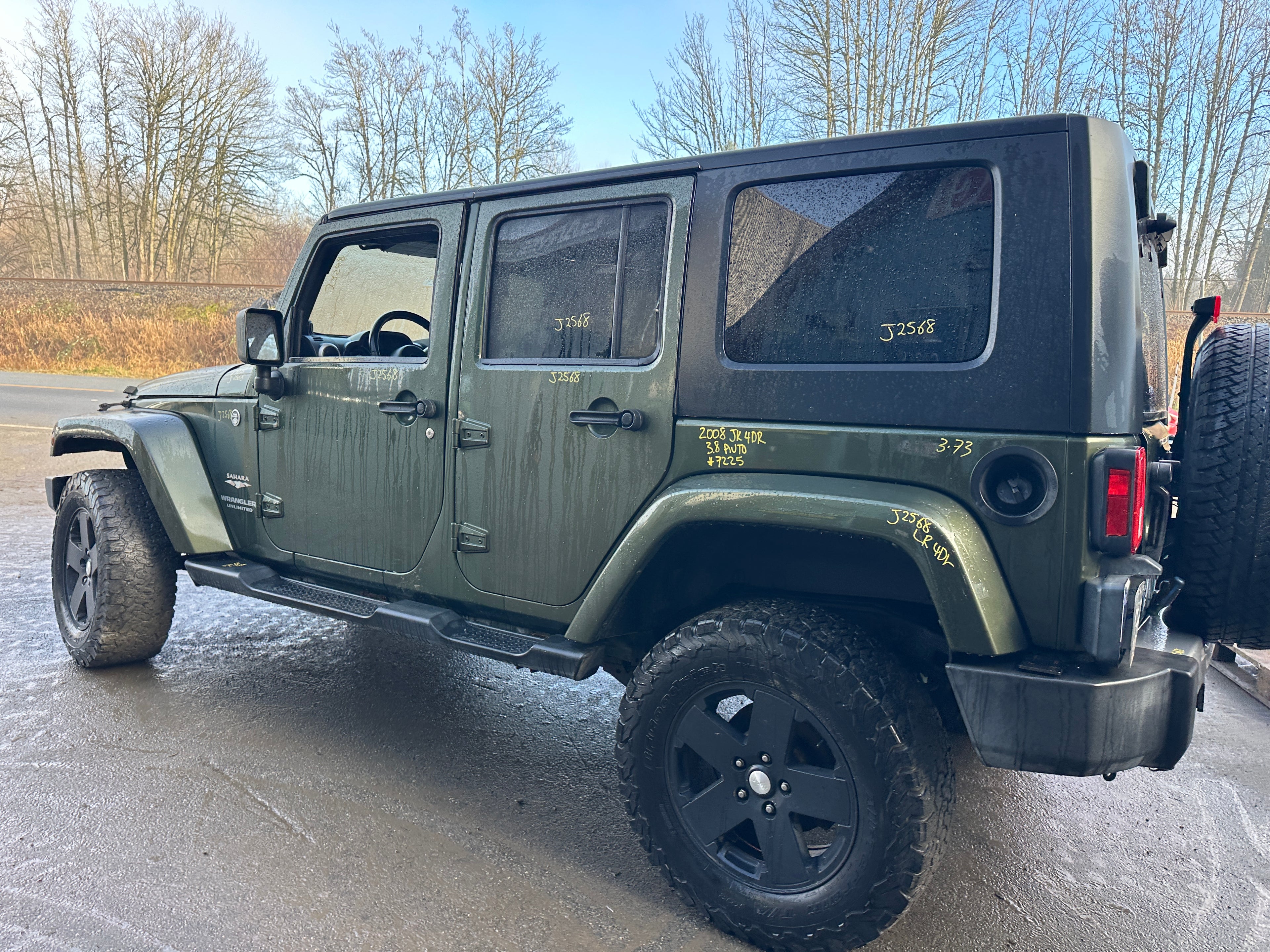 2008 Jeep Wrangler JK Unlimited Sahara 3.8 – J2568