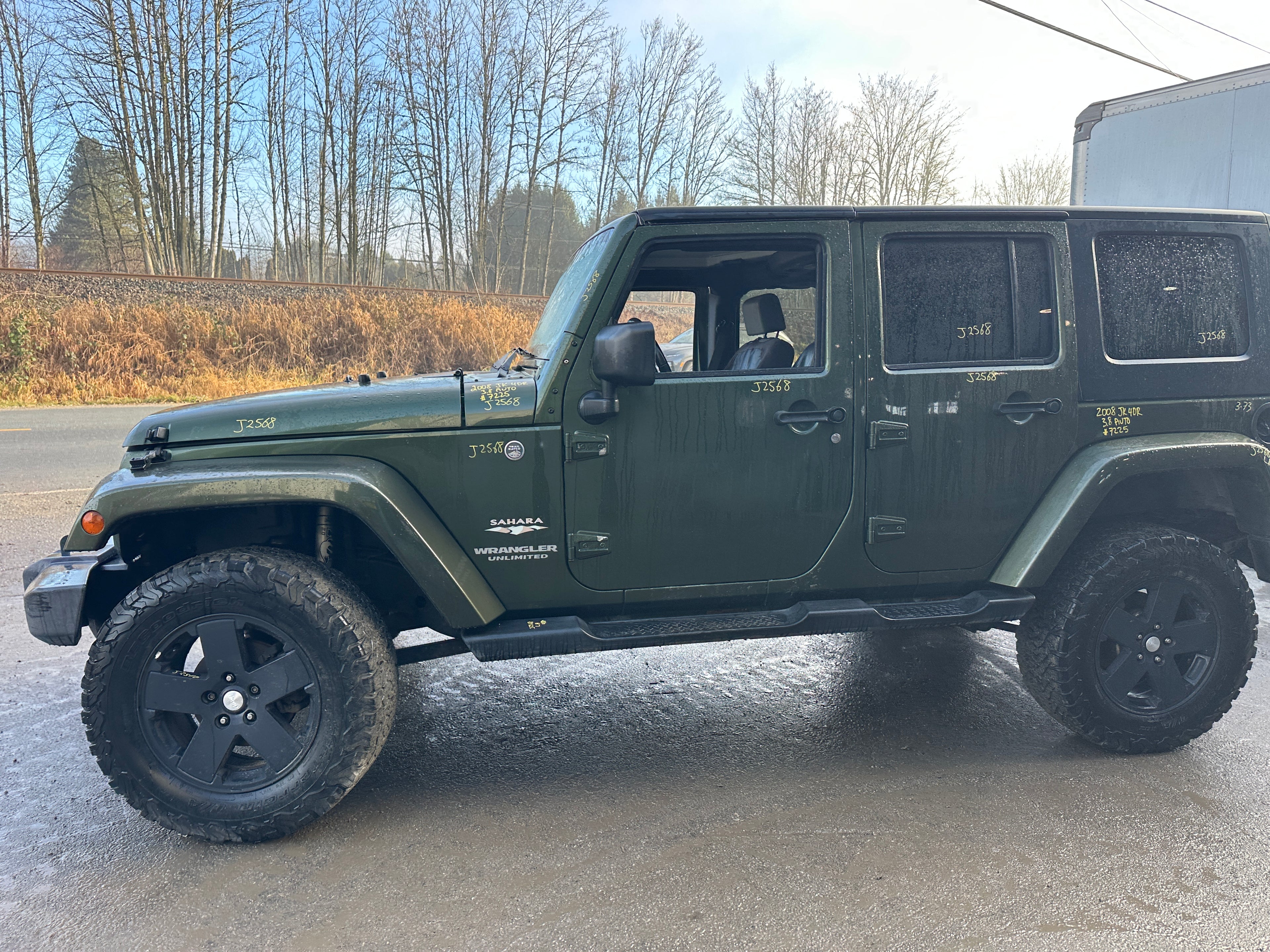 2008 Jeep Wrangler JK Unlimited Sahara 3.8 – J2568