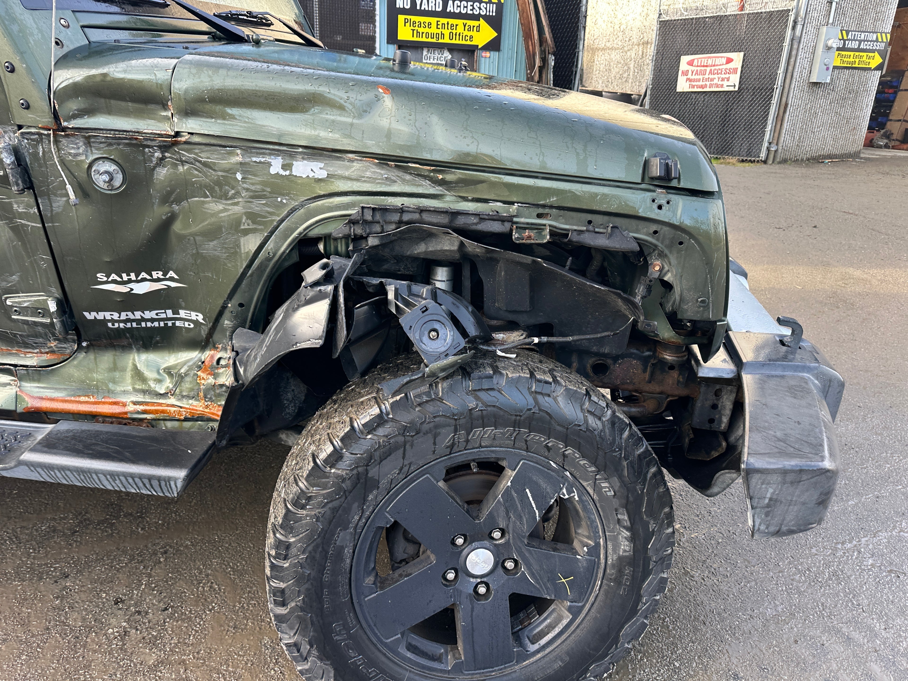 2008 Jeep Wrangler JK Unlimited Sahara 3.8 – J2568