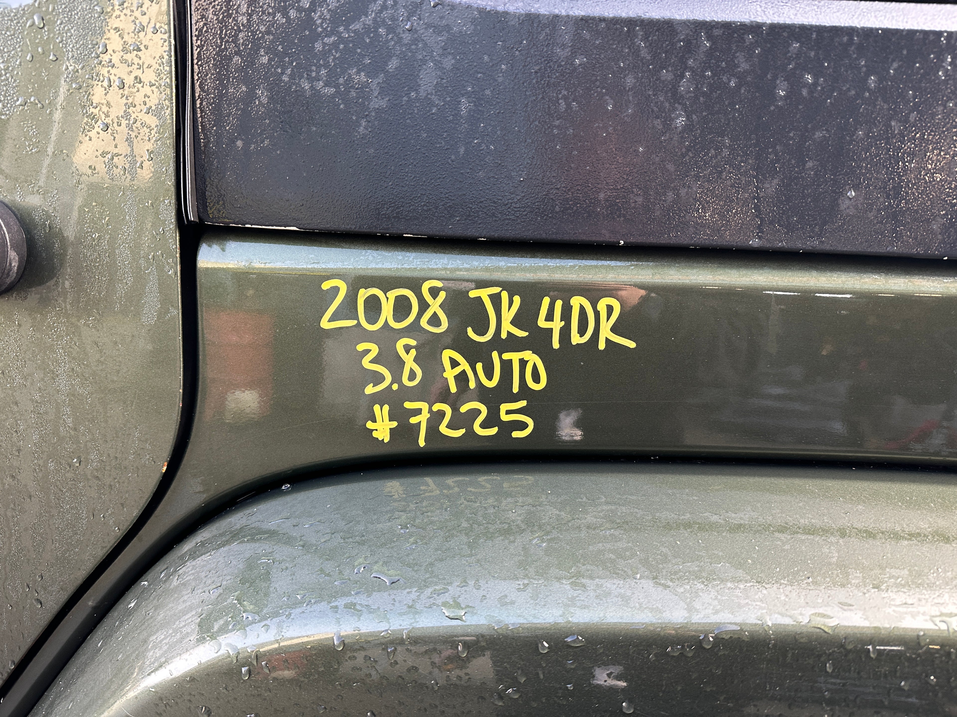 2008 Jeep Wrangler JK Unlimited Sahara 3.8 – J2568