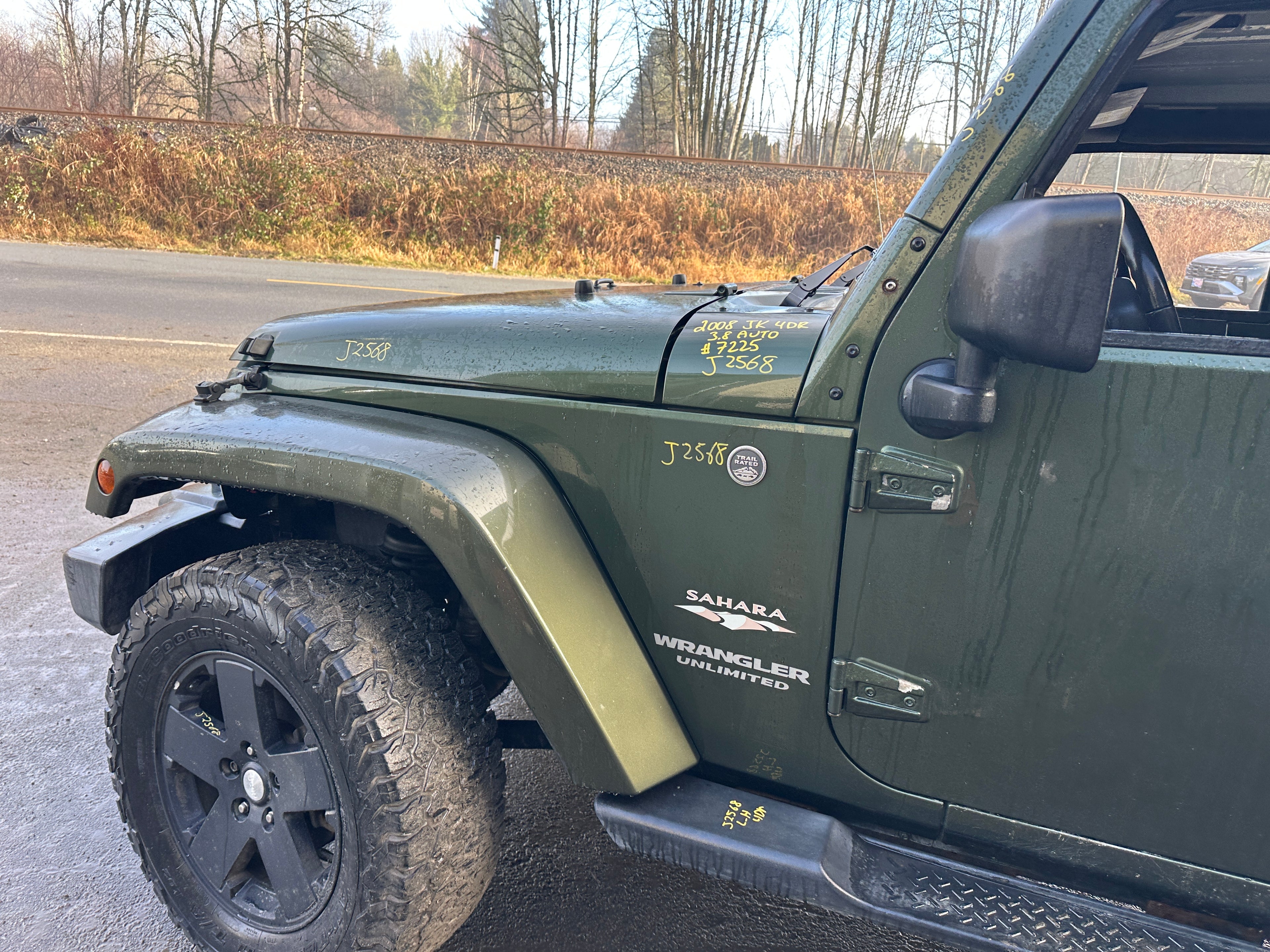 2008 Jeep Wrangler JK Unlimited Sahara 3.8 – J2568
