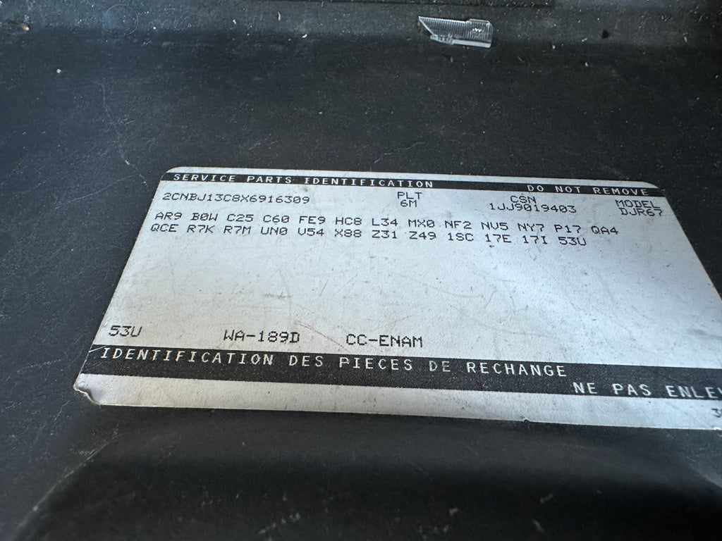 1999 Chevrolet Tracker 2.0 – C2521