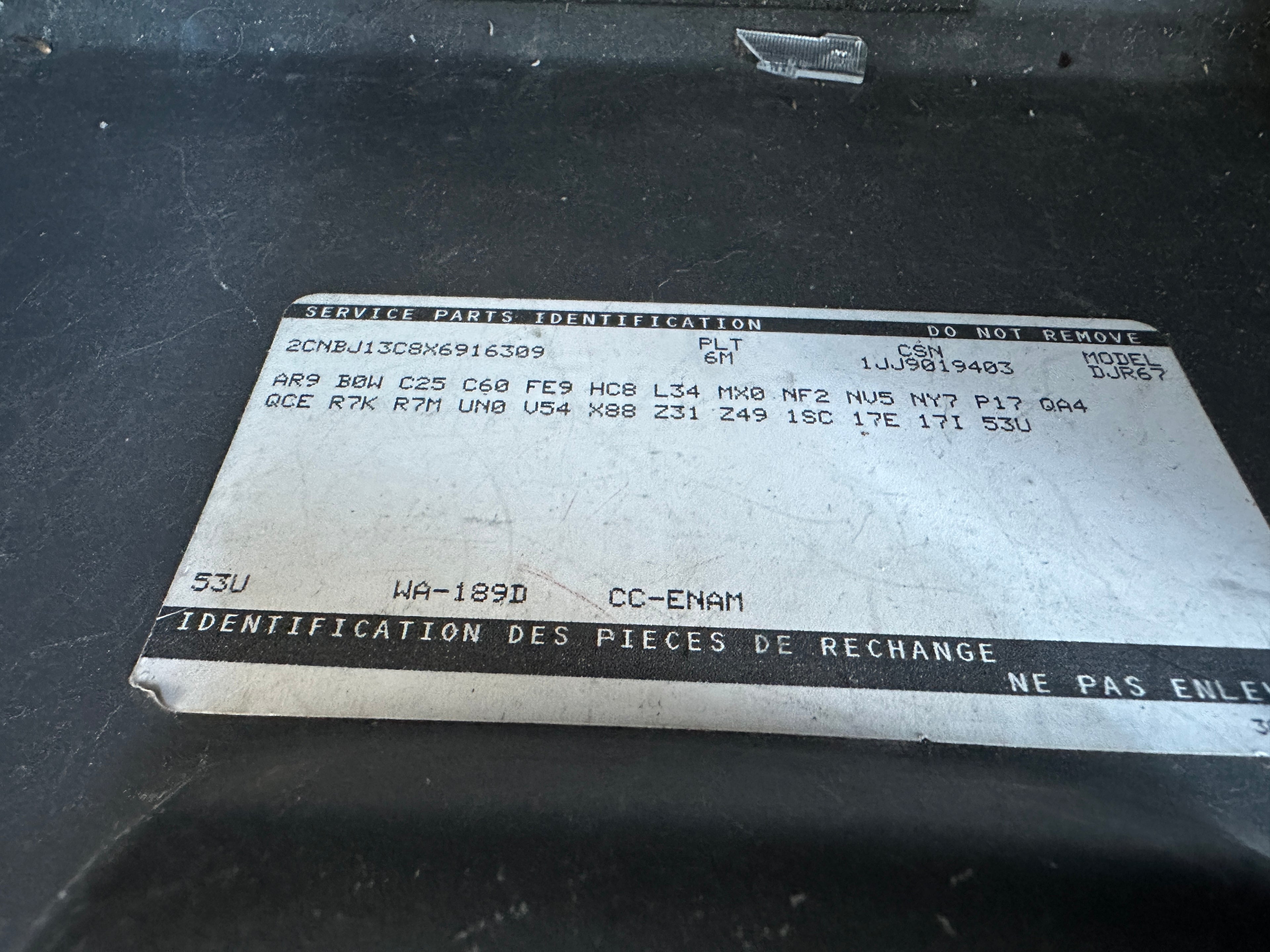 1999 Chevrolet Tracker 2.0 – C2521