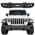 2007–2018 Jeep Wrangler JK | 10th Anniversary Front Bumper