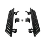 Side view of running boards for 2021-2025 Ford Bronco 2 door textured black