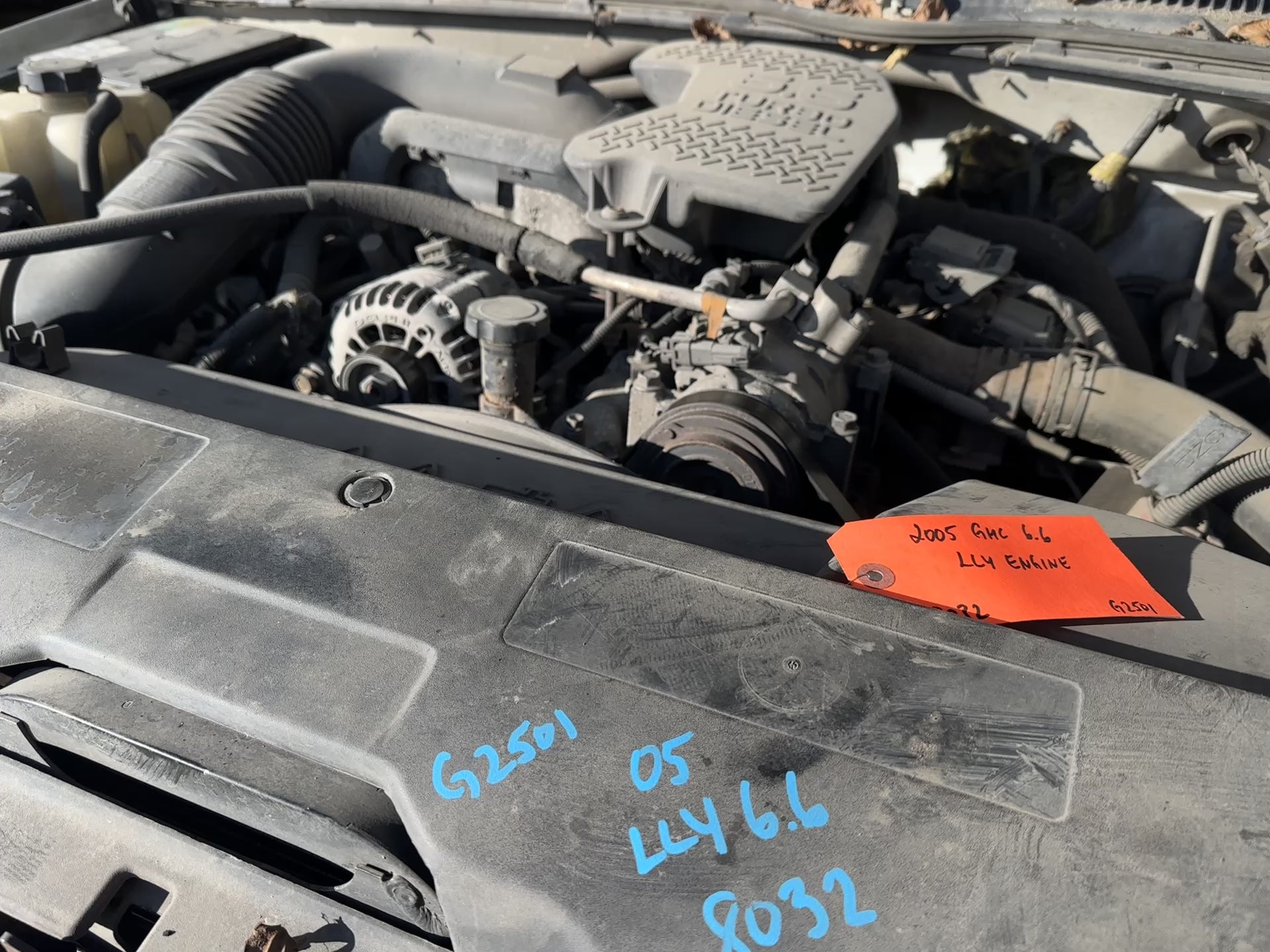 2005 GMC Sierra 2500HD 6.6L LLY Duramax – G2501